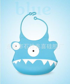 揭秘出口級食品硅膠卡通口水兜 防水易清洗，動漫IP合作下的高品質育兒選擇